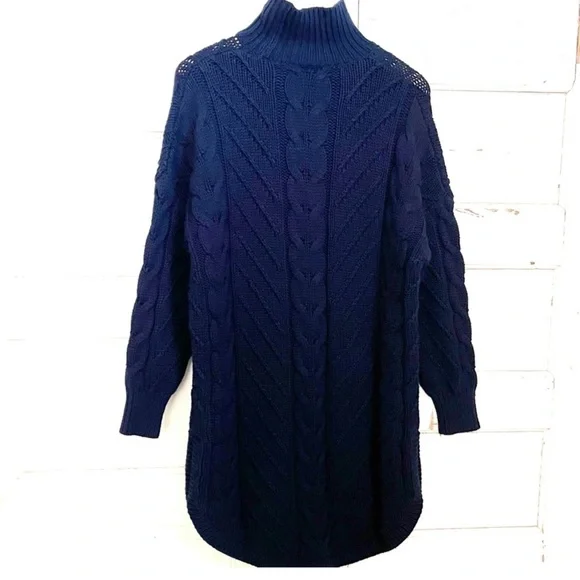 Reiss Laura Cable Knit Sweater Dress - Picture 4 of 7